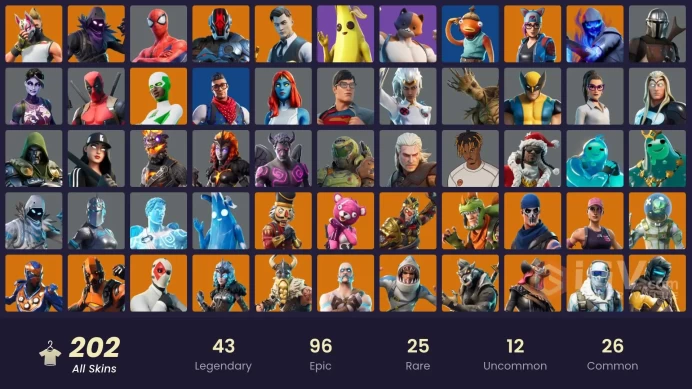 PC,PSN,XBOX 202 SKINS FA - STW - BLITZ,CRITERION,BACKLASH,MAGNUS,DEMI,DARK BOMBER,RICK,PARADOX,GROOT,CLOAKED SHADOW,FYRA,YELLOWJACKET RK1333