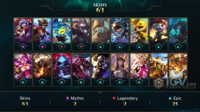[EUW] - Bronze III / 64 Skin / Changeable Mail | Instant Delivery | Lifetime Warranty | 100% Handmade & Secure | 24/7 Support