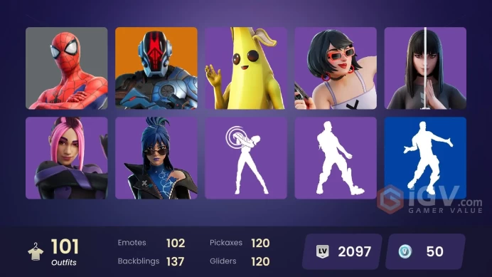 #17 [PC/XBOX/PSN/SWITCH]101 skins | Challenger | Magmatic Mizuki (Cover-up Off) | ON | Sideways Warrior | On | off | Battle-Tested | 2050 VB