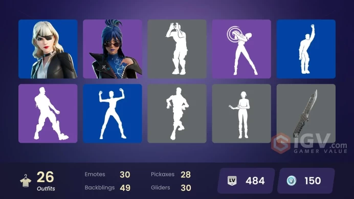#19 [PC/XBOX/PSN/SWITCH] 26 skins | Subzero Cryptic | Lina Scorch | Vivi Chroma | Explorer Emilie | Challenger | Fancy Peter Griffin (No Hat) | 