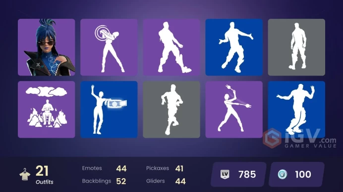 #21 [PC/XBOX/PSN/SWITCH] 21 skins | Battle-Tested | On | Kado Thorne | Ahsoka Tano | Polar Peely | Gradient Only | Regal Hunter Rian | Furmidabl