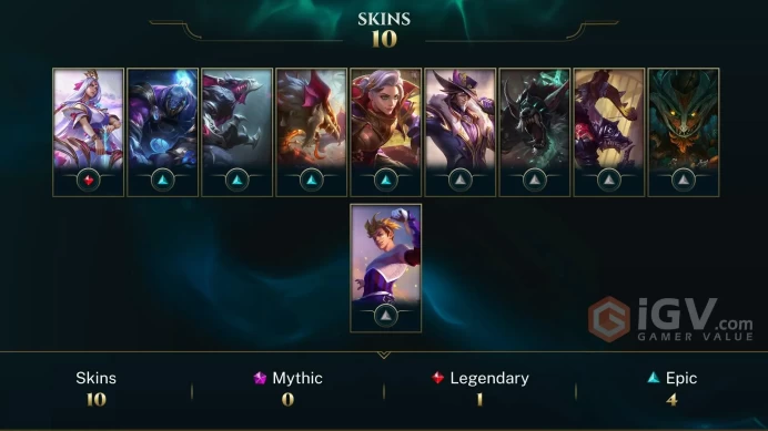 [EUW] - Gold III / 15 Skin / Changeable Mail | Instant Delivery | Lifetime Warranty | 100% Handmade & Secure | 24/7 Support