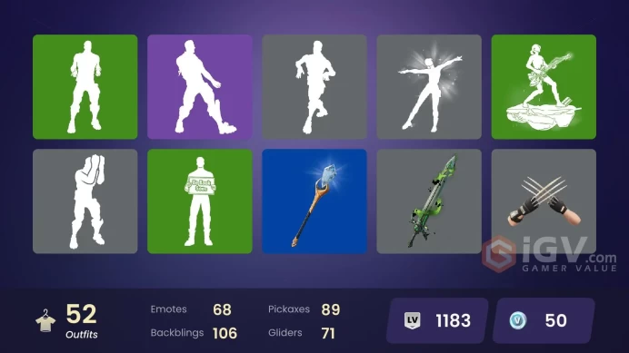 PC,PSN,XBOX 52 SKINS FA - JUICE WRLD,SNOOP DOGG,DOOM,BONEJAMIN,KEISHA CROSS,SIR RAVEN RK1479