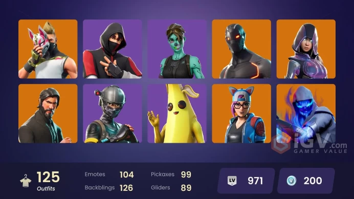 PC,PSN,XBOX 126 SKINS FA - STW - IKONIK - GLOW - REAPER - MERRY MINT AXE - SCOURGE,BUNDLES,CHAOS AGENT - TAKE THE L RK1436