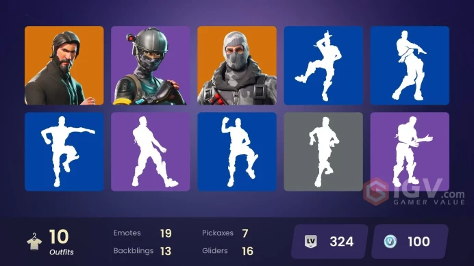 PC,PSN,XBOX 10 SKINS FA - REAPER - HAVOC - RUST LORD - TAKE THE L - MAKO RK1444