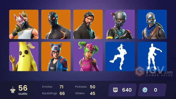 FA | Change mail | 54 skins | The Reaper | Blue Squire | Royale Knight | Elite Agent | Omega (stage 5) | Rogue Agent | Lynx | Valor