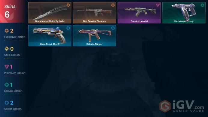 EU / BLACK MARKET BUTTERFLY KNIFE-NEO FRONTIER PHANTOM-FORSAKEN VANDAL / 6 AGENTS / INSTANT DELİVERY / CHANGEABLE MAİL