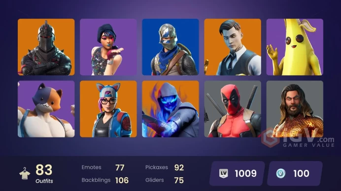 FA | 83 skins | Black Knight | Sparkle Specialist | Blue Squire | Royale Knight | Gold Midas | Gold Brutus | Calamity | Gear Specialist Maya