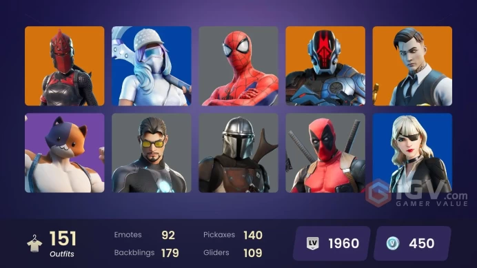 FA | 151 skins | Leviathan Axe | Gold Meowscles | Gold Brutus | Gold Midas | Snake Eyes | Tiki Tackler | The Foundation | Twyn | Oppressor