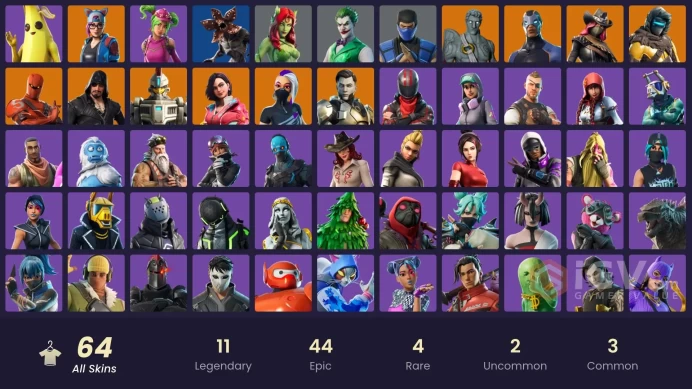 FA | Change mail | 64 skins | Zenith | Midas Rex | Love Ranger | Lynx | Sentinel | Catalyst | Carbide | Blackheart | Calamity | Rox | Hybrid