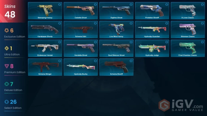 [EU/TR] %50 CHEAP VP! REAVER KARAMBIT | RGX KARAMBIT | XENOHUNTER KNIFE | EX.O VANDAL | ELDERFLAME VANDAL | RANKED READY 
