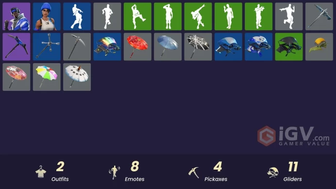 [PSN/XBOX/PC] 2 skins | Blue Team Leader | Blue Striker | Rust Bucket | Blue Shift | Pool Party | Uplink | Precision | Standard Issue