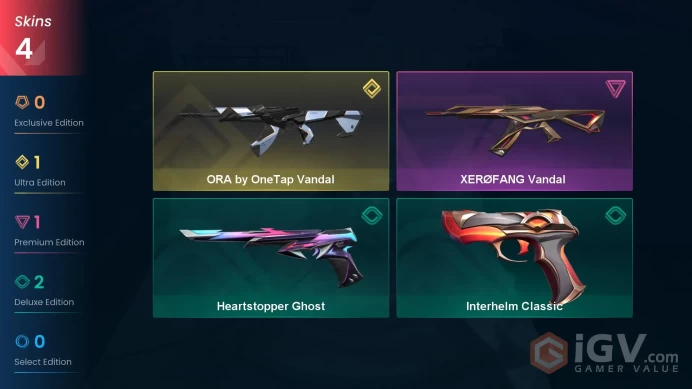EU/TR ∎ XERØFANG Vandal ∎ Heartstopper Ghost∎ Gold Rank ∎ Full Access