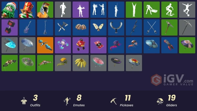 [PSN/XBOX/PC] 3 skins | Holiday Boxy | Winterfest Bushranger | Runway Racer | Spectra Protector | Apocalypse Shroud | Society Shield