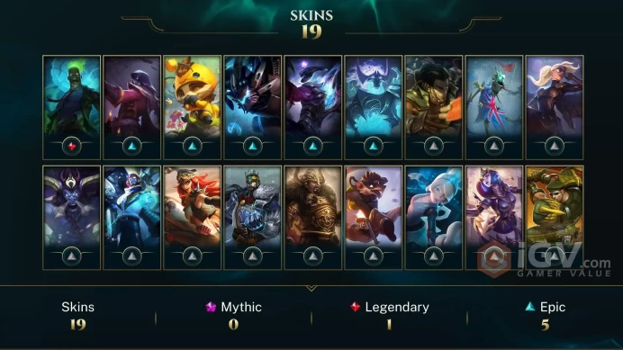 EUW HANDLVL S13-Silver - Level: 62 - Champs: 59 - Skins: 20 : - a1467
