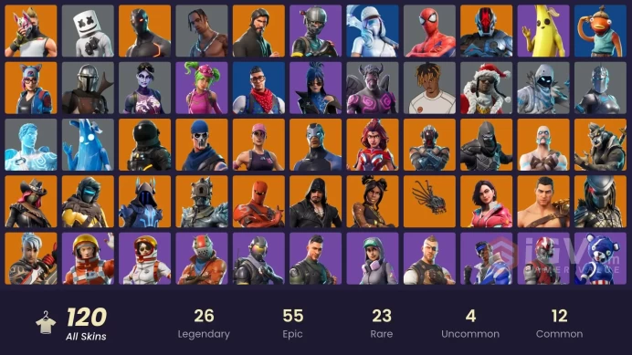 FA - [XBOX/Switch/PC] 120 skins | OG STW | The Reaper | Elite Agent | Blue Team Leader | Travis Scott | Trilogy | Rogue Agent | Carbon Commando 