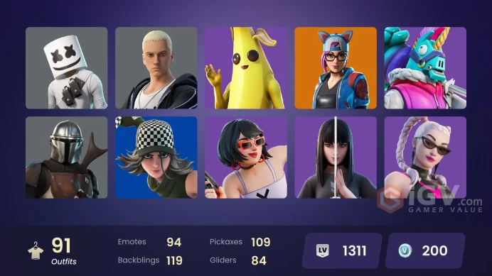 [PC/XBOX] 91 skins | The Ice King | Torin | Malik | Predator | Inferno | Omegarok | Sentinel | The Prisoner | Leviathan Axe |	x4
