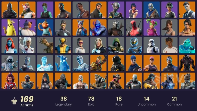 161 skins | Black Knight | Travis Scott | Ultimate stw FULL ACCESS