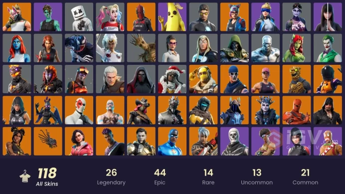 [PC/PSN/XBOX] 119 skins | Neo Versa | Blue Striker | Gridiron | Calamity | Fate | Ronin | Sentinel | Drift | Hybrid |	N210
