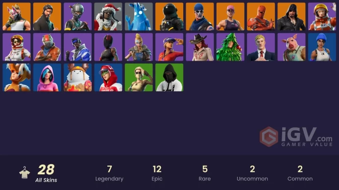 [PC/PSN/XBOX] 29 skins | OG STW | The Reaper | Take The L | Elite Agent | Rust Bucket | Blue Team Leader	agg14
