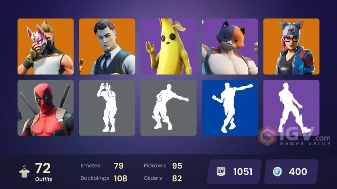[PC/PSN/XBOX] FA 72 SKINS | OG STW | MIDAS | DEADPOOL | PEELY | AGENT PEELY | HOT MARAT | STAGE 5 | STAGE 5 | ROCOCO CLOAK-O | STAGE 8 |