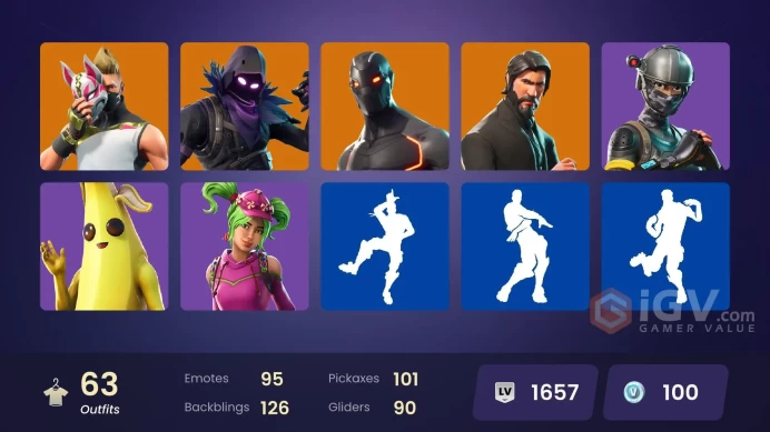The Reaper, Elite Agent, Take the L, Trailblazer, Havoc, Omega (Stage 5), Blue Striker, Drift Stage 5 | 62 Skins [Full Access] Psn,Xbox,PC