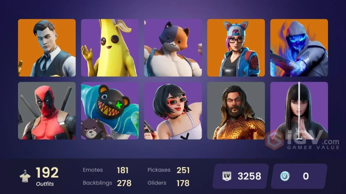 FA | 192 skins | Gold Midas | Gold Meowscles | Gold Brutus | Fashion Banshee | Shady Doggo | Game Knight | Unchained Ramirez | Sultura