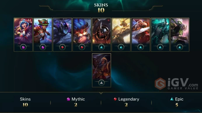  LAS  8 SKINS  BRONZE 4  48 CHAMPIONS  53 LEVEL  INSTANT DELIVERY  FULL ACCESS  EoY1E 
