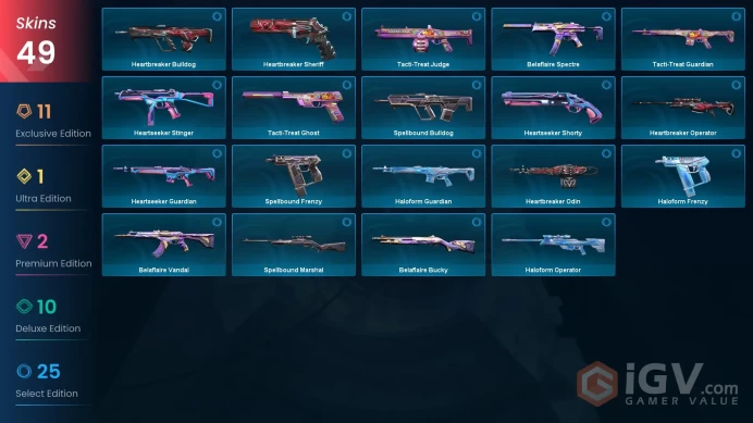 39 EU/TR Market & V25 ACT6 Immo II & 5 Years Knife-Gaia's Fury-Dolmir's Judgement-ORA Knife-Sentinels/CYRAX/MP/Phaseguard/Vandal-Recon Phantom