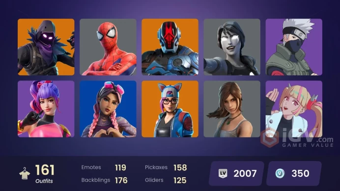 FA -  [PSN/PC] 161 skins | OG STW | Vivi Chroma | Keri Commander | Naruto Uzumaki | Son Goku | Lynx | Raz | Raven | Ronin | Joey |Nezumi |Kymera