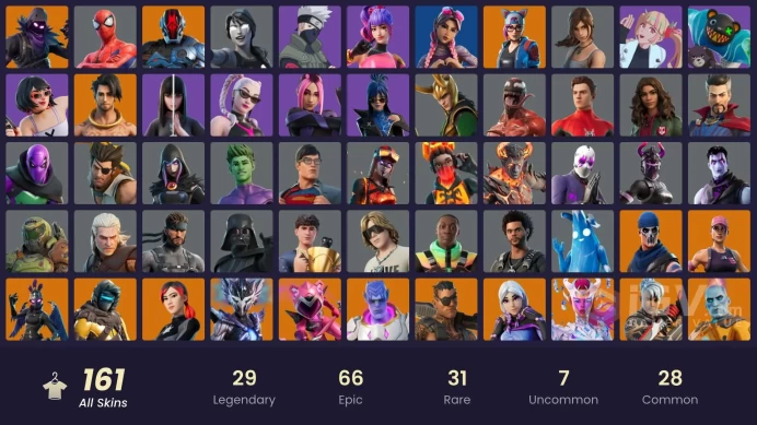FA -  [PSN/PC] 161 skins | OG STW | Vivi Chroma | Keri Commander | Naruto Uzumaki | Son Goku | Lynx | Raz | Raven | Ronin | Joey |Nezumi |Kymera