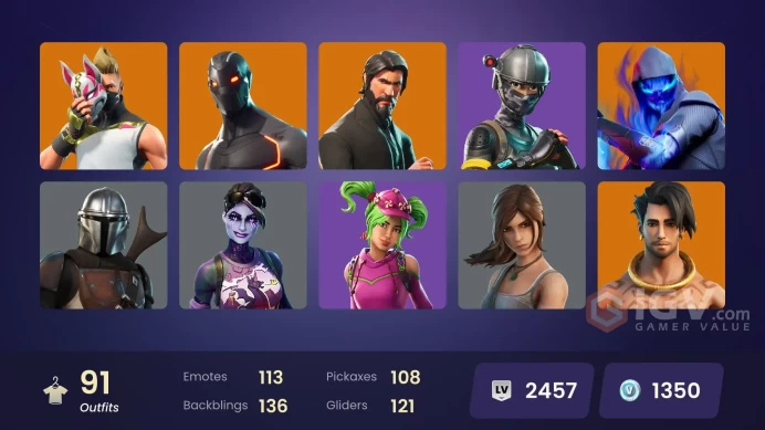 FA - [PSN/XBOX/PC] - 91 skins | OG STW | The Reaper | Elite Agent | Rogue Agent | Fusion | Drift | Dark Voyager | Dire | The Visitor | 1350 VB 