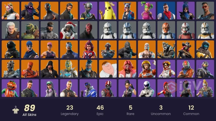 [PSN/XBOX/PC] 89 skins | OG STW | The Reaper | Elite Agent | Blue Team Leader | Prodigy | Rogue Agent | Blue Striker | Blackheart | Ragnarok 