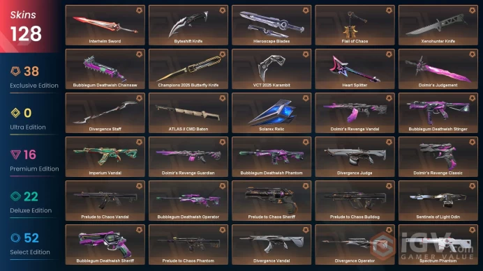 [EU/TR] %50 CHEAP VP! Champions 2025 Set -  VCT 2025 karambit - VCT FUT Classic - BubbleGum Deathwish Set - Divergence Set - Chaos Set - Safe