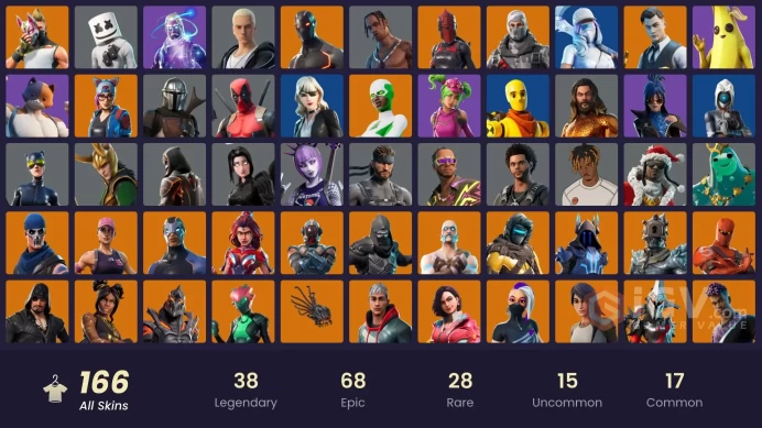PC/PSN/Xbox/Nintendo 166 skins | OG STW | Travis Scott | Galaxy | Gold Midas | Point Patroller | Sub Commander | Fixer | Trilogy | Blue Striker 