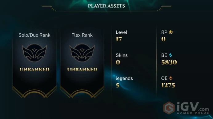 [EUW] LOL Account | Unranked + Skins + Champions | Chance to Get Rare Skins, PAX, Rusty Blitzcrank, UFO Corki, Grey Warwick, Victorious or other