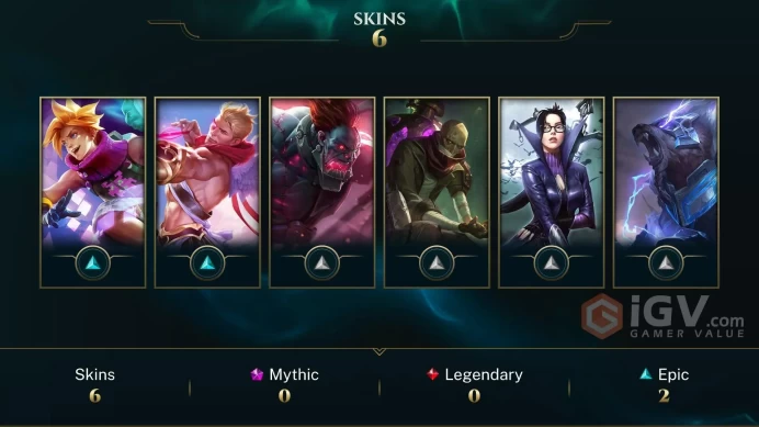 [EUW] 30+ LVL | RANKED READY | Chance Get Rare Skins, PAX, Black Alistar, UFO Corki, Victorious | NO BAN RISK | 10 Unranked Games Not Played
