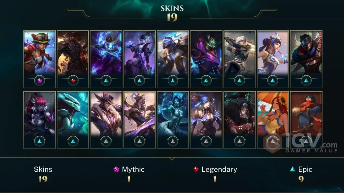 [EUW] 30+ LVL | RANKED READY | Chance Get Rare Skins, PAX, Black Alistar, UFO Corki, Victorious | NO BAN RISK | 10 Unranked Games Not Played