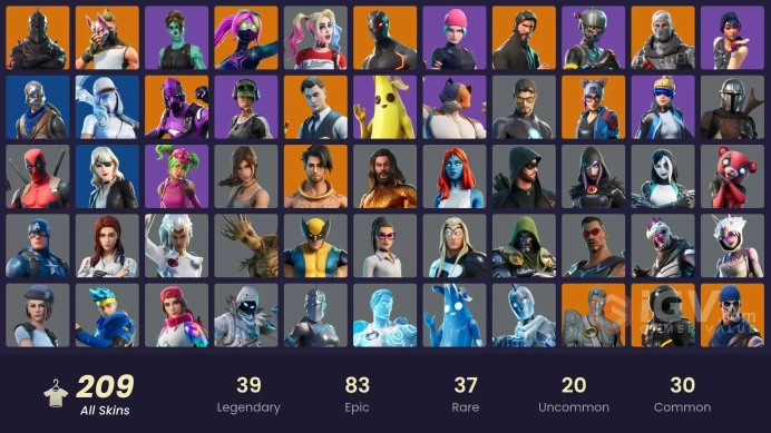 FA | 208 skins | OG STW | Black Knight | Sparkle Specialist | Wildcat | Dark Vertex | Eon | The Reaper | Neo Versa | Blue Squire | Royale Knight