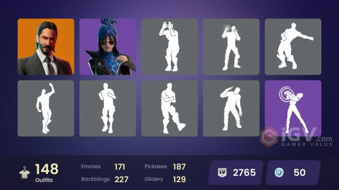 PC/PSN/XBOX | 149 skins | Spectra Knight | John Wick | Zeus | Omegarok | Valeria | Kado Thorne | Peter Griffin | Hades | Poseidon | Emperor