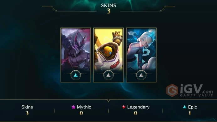 [EUW] Season 15 | Bronze 3 %100 WR | 3 Skins | 8K BE | Honor 3 | 35 Champs | CHANGEABLE E-MAIL 