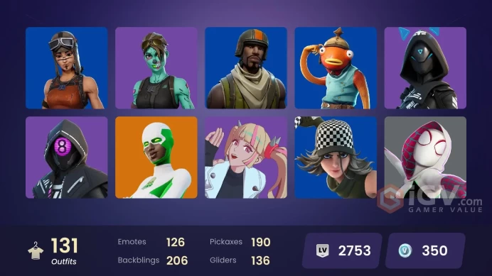 14125[PC/PSN/XBOX]Renegade Raider|Aerial Assault Trooper|Master Chief|Vivi Chroma|Florin|Spectra Knight|Snap|Kado Thorne|