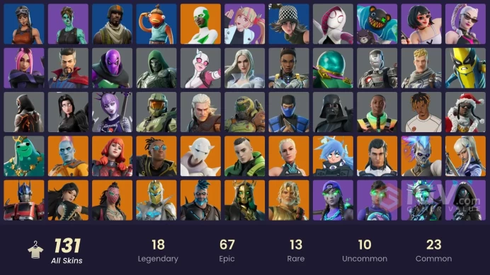 14125[PC/PSN/XBOX]Renegade Raider|Aerial Assault Trooper|Master Chief|Vivi Chroma|Florin|Spectra Knight|Snap|Kado Thorne|