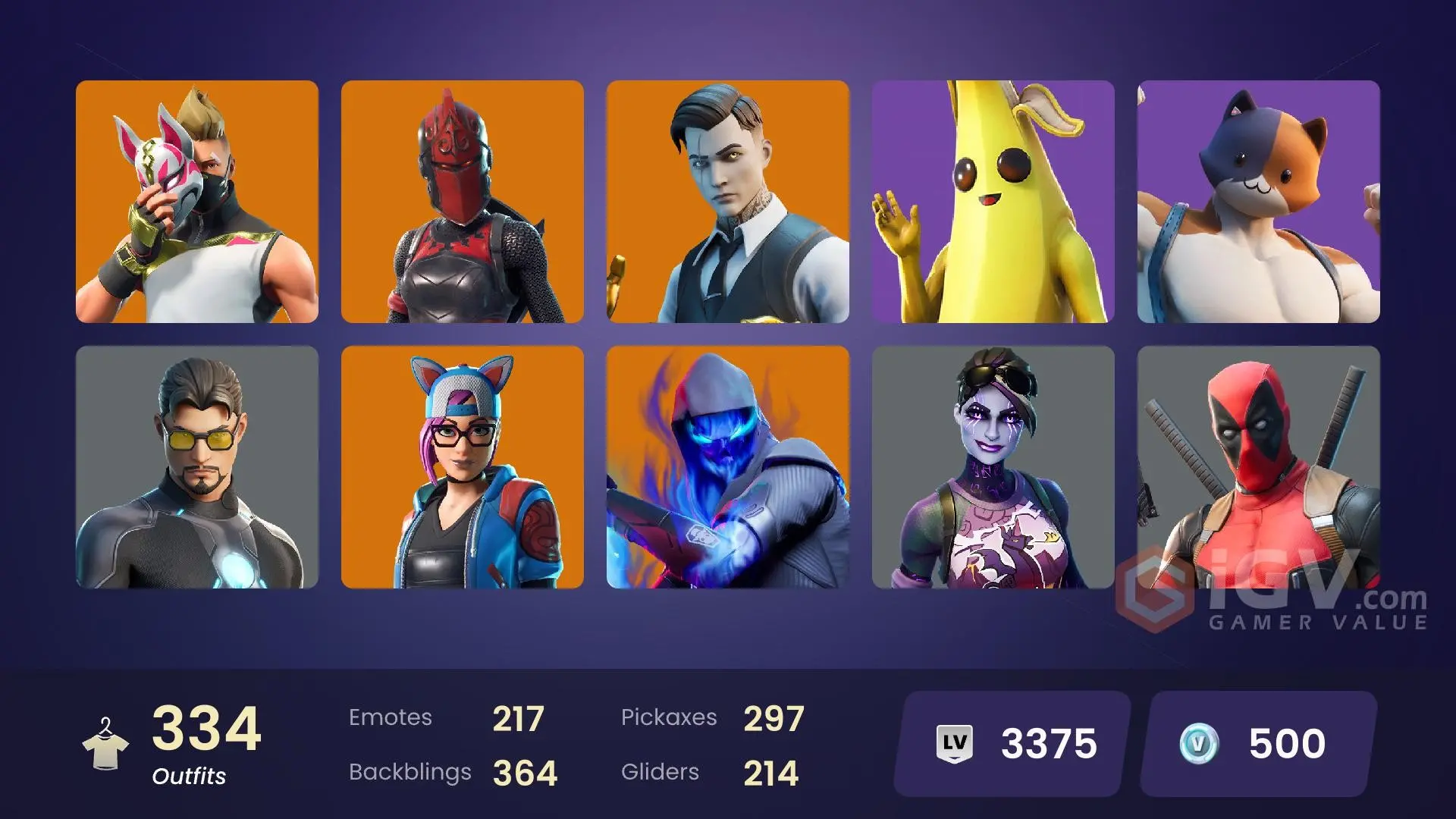 [ALL PLATFORMS]-325 Skin-Prodigy-Blue Team Leader-Red Knight-Dante OG ...