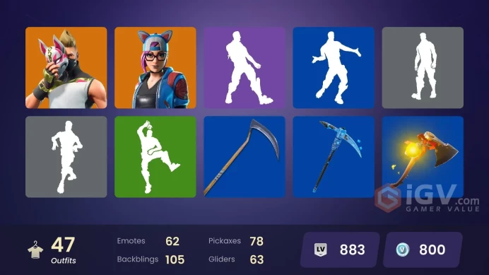 [ALl PLATFORMS]-47 Skin-Love Ranger-Master Chief-Hollowhead-Darth Vader Samurai-Reaper-FULL ACCESS-