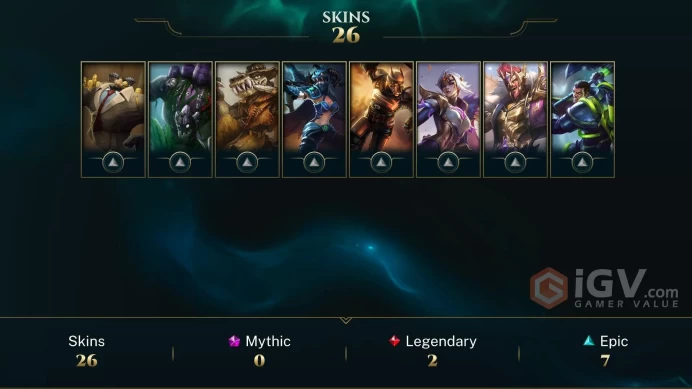 [EUW] - Silver II / 29 Skin / Changeable Mail | Instant Delivery | Lifetime Warranty | 100% Handmade & Secure | 24/7 Support