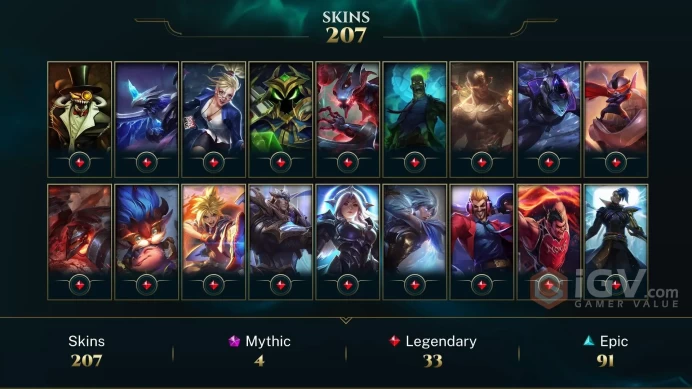 League Account: 209Skins | Full Access | Instant Delivery!