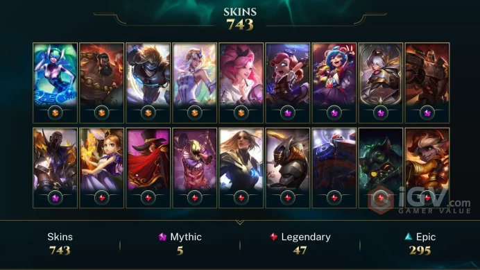 EUW UNK- BEST ACC ON SITE- 743 SKIN-FULL CHMAP-2014 ACC-SAFETY FULL ACCES