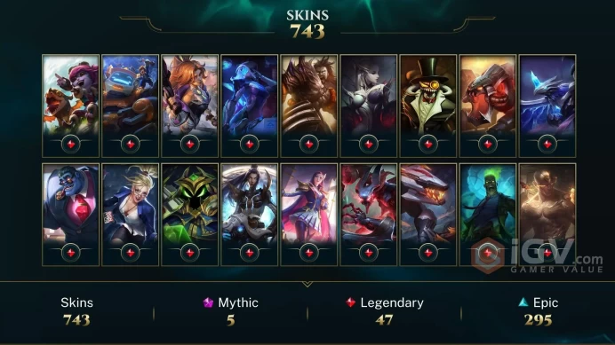 EUW UNK- BEST ACC ON SITE- 743 SKIN-FULL CHMAP-2014 ACC-SAFETY FULL ACCES