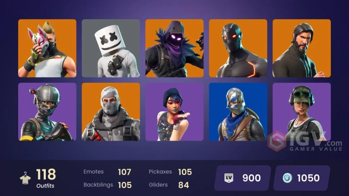 [ALL PLATFORMS]-118 Skin-Sparkle Specialist-The Reaper-OG STW-Elite Agent-Blue Squire-Royale Knight-Omega-Floss-Freestylin'-Take The L-